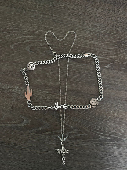 2 X LA FLAME CHAINS TO COMBINE